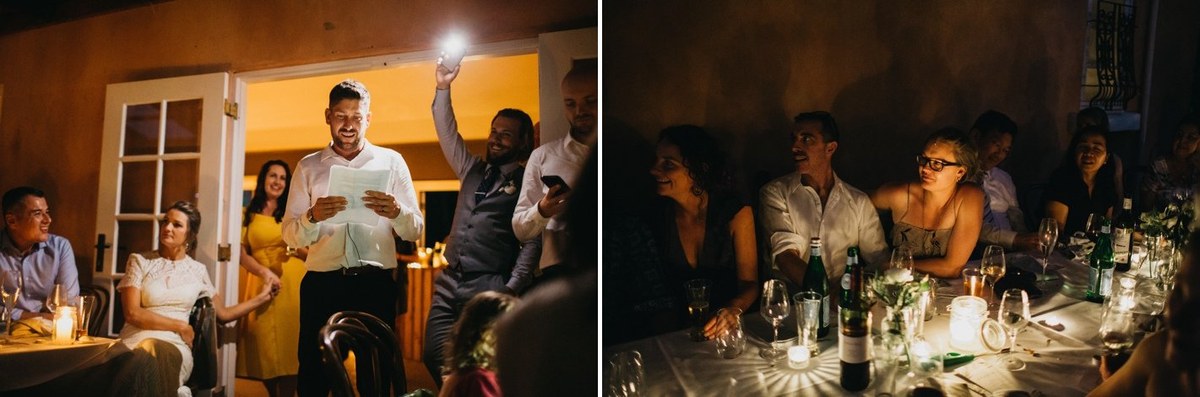 Guests sing and dance together at the reception. Photograph by documentary wedding photographer Joshua Mikhaiel.